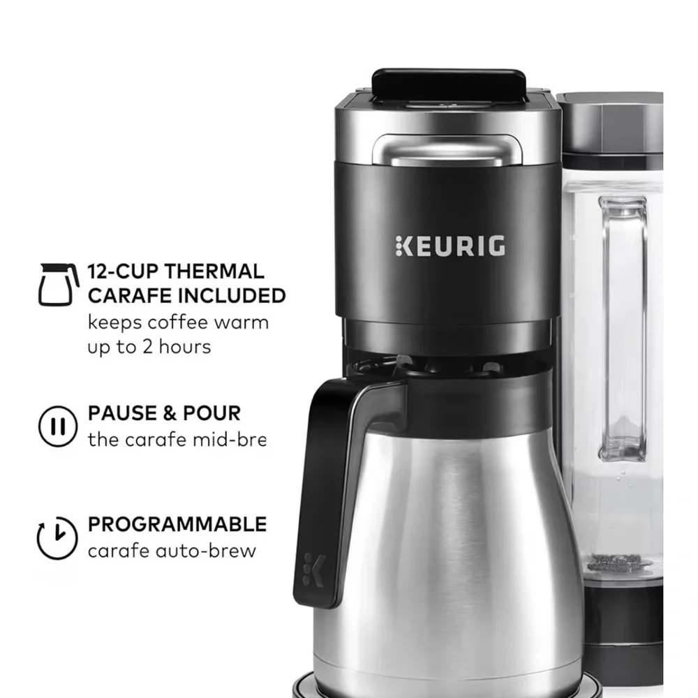 Keurig Black and Silver Coffee Maker - Picture 12 of 16